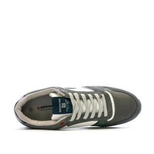 Baskets Blanc/Gris Homme Redskins Hasher vue 4