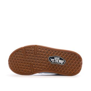 Baskets Blanc/Noir Homme Vans Old Skool Canvas Block B vue 0