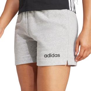 Short Gris Femme Adidas Linear French Terry vue 0