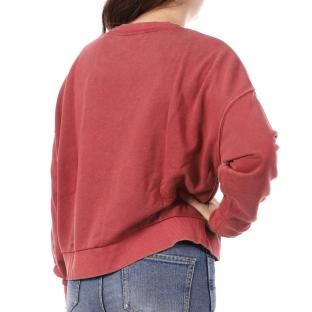 Sweat Rouge Femme Guess G-W3GQ03 vue 2