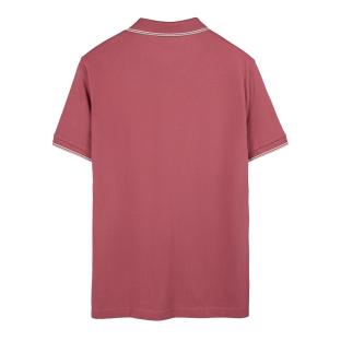 Polo Rose foncé Homme Teddy Smith Pasian 2 vue 0
