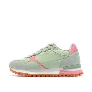 Baskets Verte/Rose Femme Teddy Smith 120515 vue 0