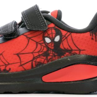 Baskets Rouge Garçon Adidas Fortarun Spider-man vue 7