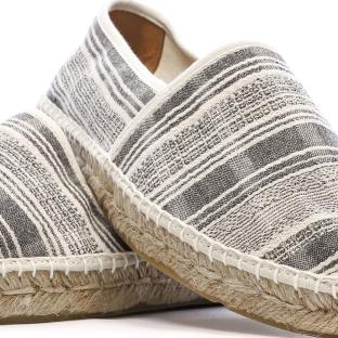 Espadrilles Grises/Noir Homme Pare Gabia Azkar vue 0