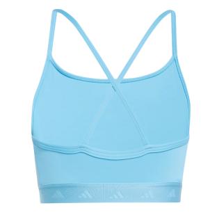 Brassière Bleu Femme Adidas Hyperglam vue 0