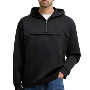 Sweat Noir Homme Calvin Klein Jeans Heavy vue 0