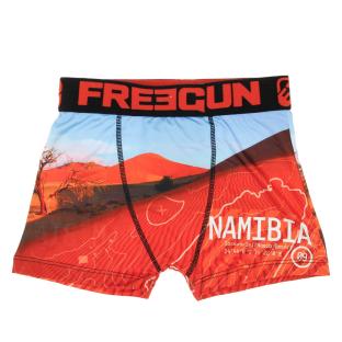 Boxer Noir/Rouge à Imprimés Garçon Freegun Sos pas cher