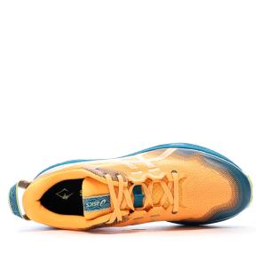 Chaussures de trail Orange/Turquoise Homme Asics Gel-trabuco 12 vue 4