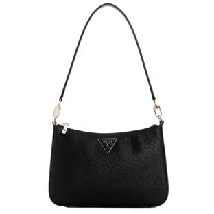 Sac à Main Noir Femme Guess Eco Jazlynn pas cher