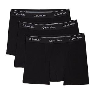 X3 Boxers Noir Homme Calvin Klein Jeans Low Rise Trunk pas cher