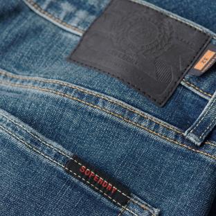 Jean Droit Bleu Homme Superdry Vintage Sum vue 3