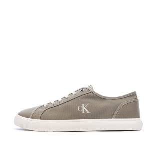 Baskets Beiges Homme Calvin Klein Jeans Ess Vulc Low pas cher