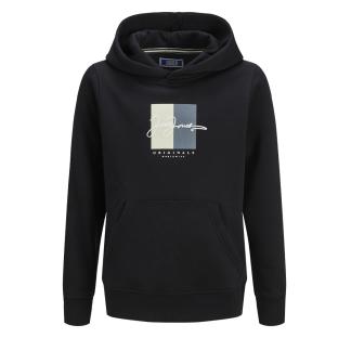 Sweat Noir Garçon Jack & Jones Jorfrederik 12274601 pas cher