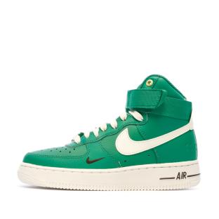 Baskets Verte Femme Nike Nike Air Force 1 Hi vue 0