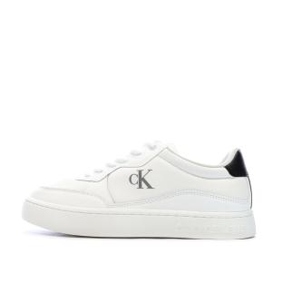 Baskets Blanches Homme Calvin Klein Jeans Classic Cupsoles pas cher