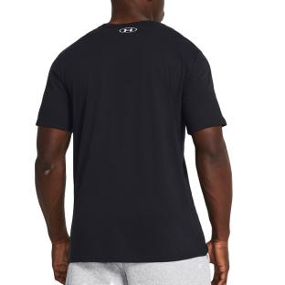 T-shirt Noir Homme Under Armour Foundation Update vue 2