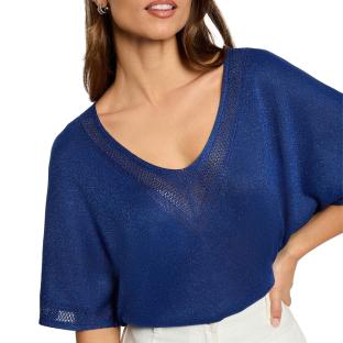 Pull Bleu électrique Femme Morgan MCHRIS vue 0