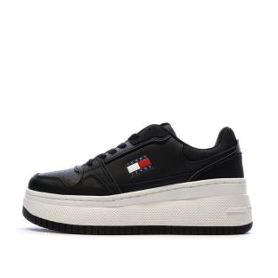 Baskets Noir Femme Tommy Hilfiger Retro vue 0