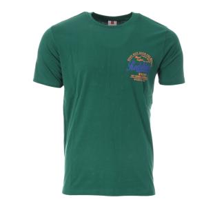 T-Shirt Vert Homme Redskins TS6214 pas cher