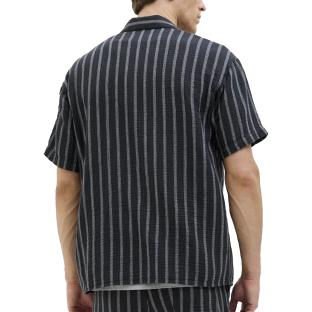 Chemisette Gaze de Coton Marine Homme Jack & Jones Reaster vue 2