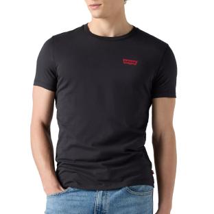 Lot de 2 T-shirts Blanc/Noir Homme Levi's Slim Fit vue 0