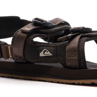 Sandales Marron Homme Quiksilver Monkey Caged vue 7