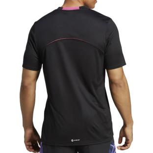 T-shirt Noir Homme Adidas D4m Hiit Gf vue 2