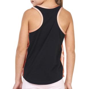 Débardeur Noir Fille Nike Satin vue 2