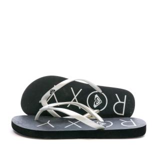 Tongs Grise Femme Roxy Ecitot pas cher