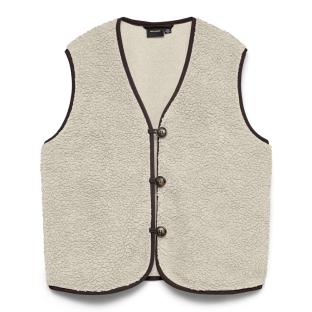 Gilet sans manches Beige Femme Vero Moda Cleo vue 0