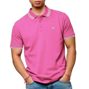 Polo Fuchsia Homme Kaporal Marod vue 0