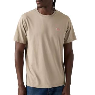 Camiseta beige para hombre Levi's Ss Classic Hm Tee ver 0