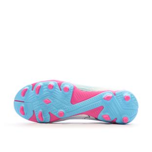 Chaussures de football Blanche/Bleu Garçon Puma Future 7 vue 5