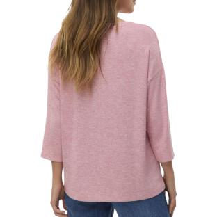 Pull Rose Femme Vero Moda Briannas vue 2