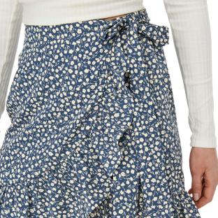 Jupe Marine à fleurs Femme Only Olivia vue 3