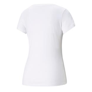 T-shirt Blanc Femme Puma Ess Tee vue 2