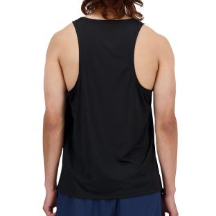Débardeur Noir Homme New Balance Singlet vue 2