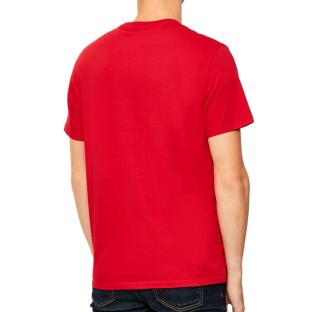 T-Shirt Rouge/Blanc Homme Calvin Klein Jeans LV04RD819G vue 0
