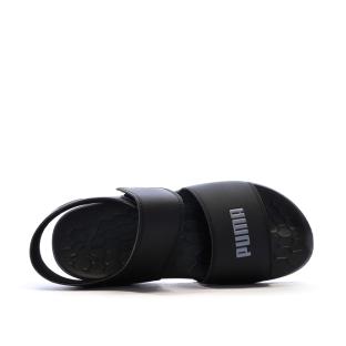 Sandales Noires Homme Puma Softride vue 4
