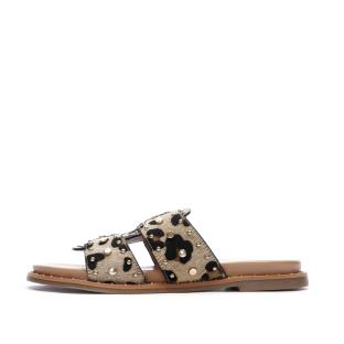 Sandales Noir/Marron Femme Carmela Brida vue 0