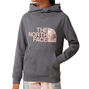 Sweat Gris Fille The North Face Drew Peak pas cher