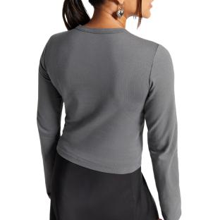 T-Shirt Gris Femme Converse Chuck Taylor vue 0