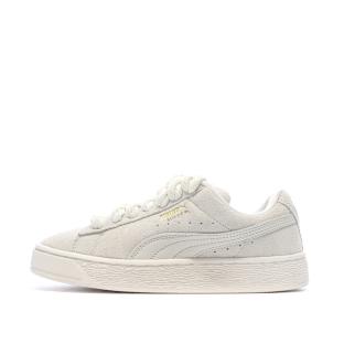 Baskets Beige Mixte Puma Suede Xl Rope vue 0