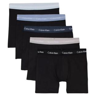 x5 Boxers Noir Homme Calvin Klein Jeans Brief vue 2