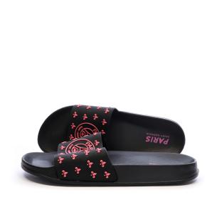Claquettes Noir/Rose Homme PSG Citral vue 0