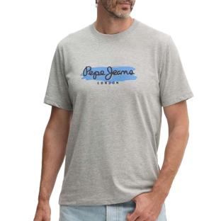 T-shirt Gris Homme Pepe jeans Arsham vue 0