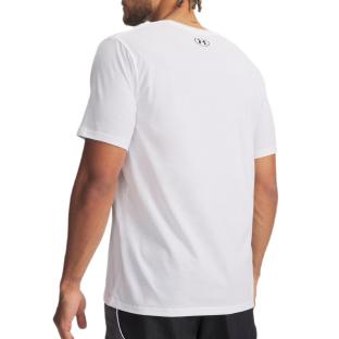 T-shirt Blanc Foncé Homme Under Armour Camo Chest Stripe vue 0