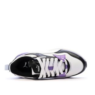 Basket Blanche/Violette Femme Puma R78 Disrupt vue 4