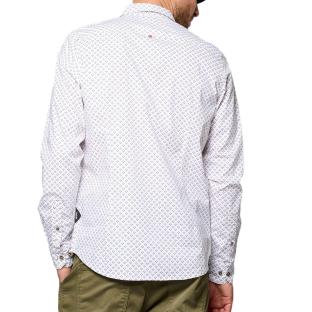 Chemise Blanche/Marine Homme Kaporal KALU vue 2