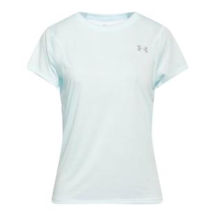 T-shirt Bleu Femme Under Armour Streaker pas cher